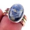 Natural Pietersite Gemstone Handmade 925 Sterling Silver Two Tone Ring S.6 D1l62