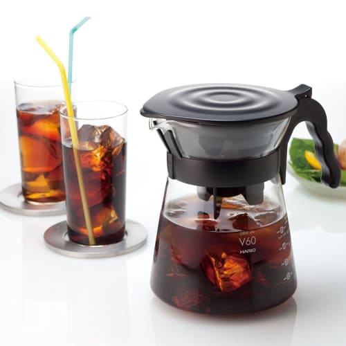 HARIO Coffee Dripper Server V60 Ручной кофейник с капельницей для 2 человек VDIR-02-B