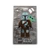 Металлическая карта Lego Star Wars Мандалорец и Грогу