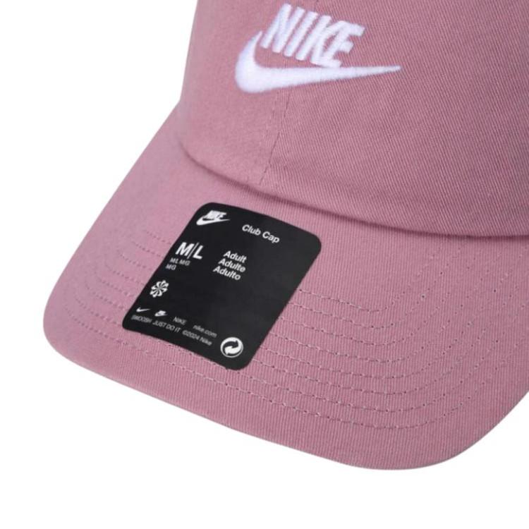 Nike Спортивная повседневная кепка-утка для мужчин, розовая FB5368-699