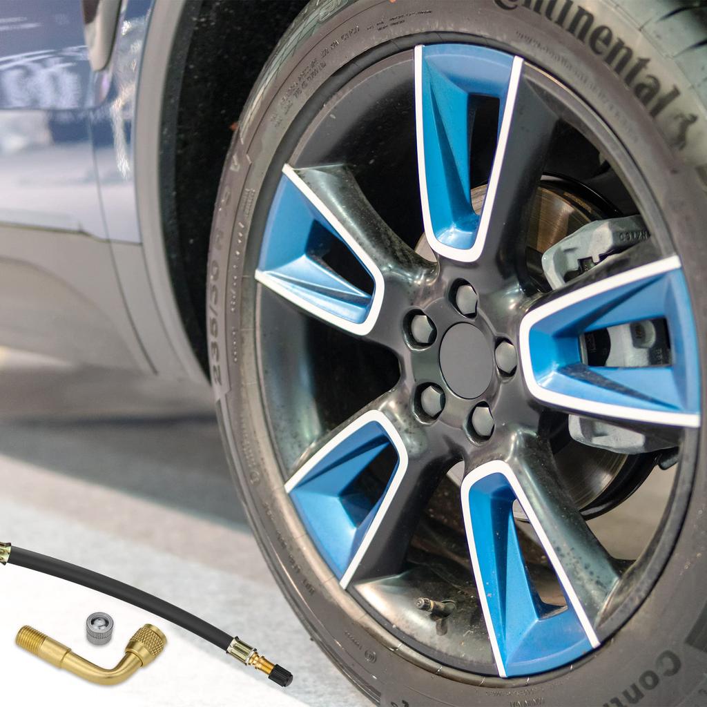 Mellbree 2 шт. L-образный 90° воздушный клапан Удлинитель для мотоцикла