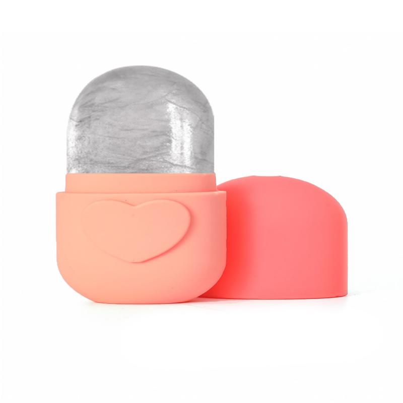 Ледяной ролик для лица и глаз, массажер для красоты, силиконовая форма для льда, охлаждающий и подтягивающий эффект для кожи лица, герметичный, многоразовый