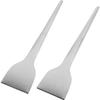 Wahei Freiz Monjayaki Spatula, Original Yakiyaki Yatai Style, Set of 2, Made In Japan, Silver, YR-4230