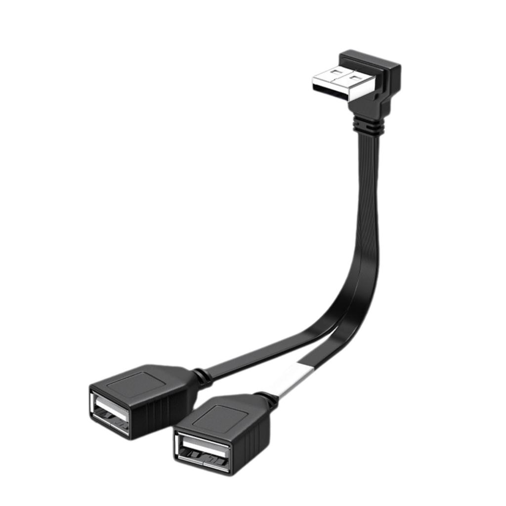 USB 1 к 2 сплиттер кабель папа к женскому удлинитель адаптер 480 Мбит/с передача данных для ПК ноутбук автомобиль и U диск