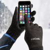 Male Two Finger Out Warm TouchScreen Mittens Cycling Gloves Full Finger Gloves Protective Mittens