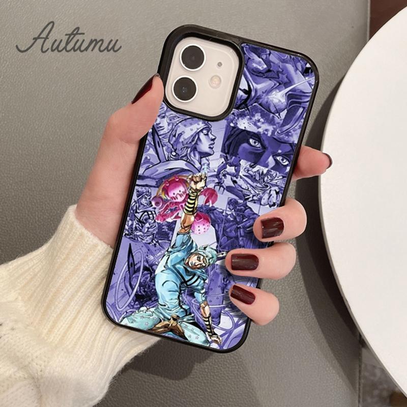 Чехол для телефона Jolyne Kujo Johnny Joestar Jojo для iPhone 11 12 13 14 Pro Max mini X XR XS SE 2020 6S 7 8 Plus Samsung S21 S22