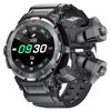 GT100 Pro Наушники Смарт-часы Новое обновление 2-в-1 Беспроводная TWS Комбо Bluetooth Разговорные наушники Воспроизведение музыки Гарнитура Смарт-часы