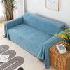 Wide Application Sofa Blanket Solid Color Large Size Furniture Cover Durable Fabric Anti-scratch Home Living Room Decor