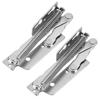 2pcs Set Steel,   Lift up lift support scissor Closet Wardrobe Door hinges for trap Spring Hinge Cabinet Cupboard