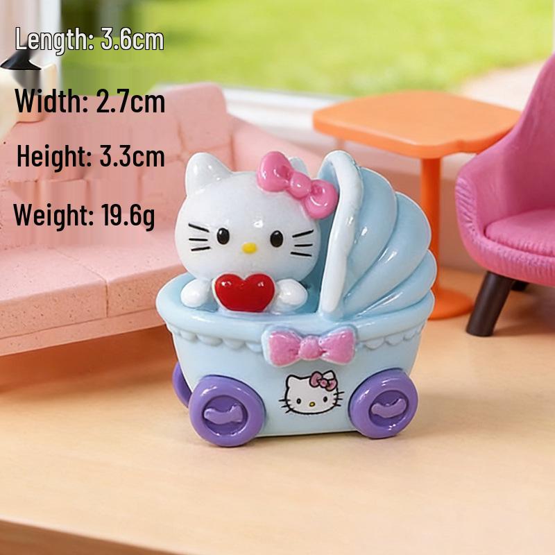 Модная фигурка-качалка из смолы в виде кота: Милый настольный ornament своими руками с аксессуарами из кремового клея