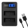 Двухканальное USB-зарядное устройство для аккумуляторов LP-E10 LPE10 LP E10 с ЖК-экраном для EOS 1100D 1200D EOS Rebel T3 EOS Rebel