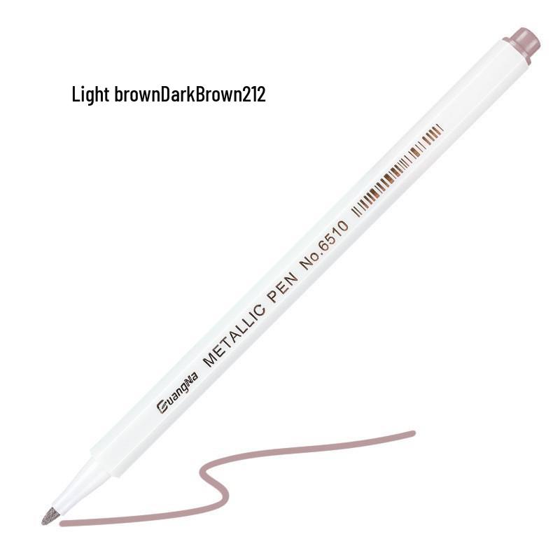 Металлическая ручка-подпись Guangna 6510 - Ручка с жестким наконечником для акварели и контура для рисования и дизайна