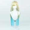 Косплей-парик, Эмма Айзава, золотой и синий градиент, термостойкий парик, аксессуар для костюма, маскировка, Хэллоуин, мероприятие, косплей, фотосессия