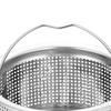Kitchen Sink Strainer with Handle 304 Stainless Steel Sink Drain Deep Cup Basket Strainer 3in Outer Diameter