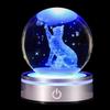 3D Cat Crystal Ball with Multicolored LED a Stylish Healing Perfect As a Birthday Night Gift for Wedding Anniversary Day or Party Decor Lights, Item,
