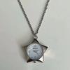 Zinc Zinc Zinc Alloy Star Pocket Necklace Heart-shaped Clock Pendant Creative Y2K Necklace  Casual Outfits