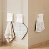 Clothespin Bathroom Towel Holder Wall-Mounted Storage Hanger Cap Creative Wooden Towel Clip Wall Mounted Bathroom Towel Holder