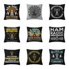 pc Retro Ham Radio Enthusiast Throw Pillow Cover D DoubleSide Print Polyester Cushion Case for Home Sofa Car Man Cave Decor