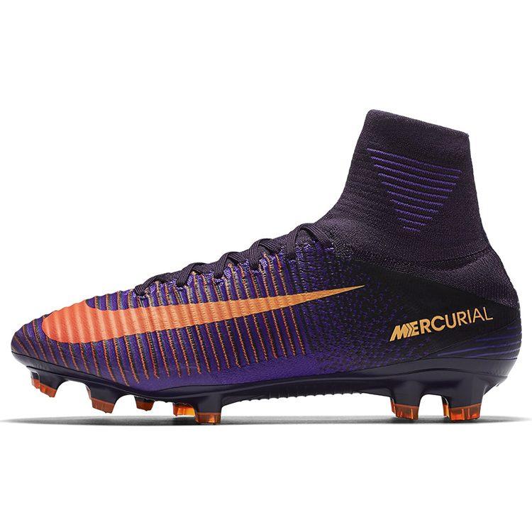 Nike Mercurial Superfly 5 FG Для твердого грунта Амортизация Нескользящая Износостойкая 831940-585