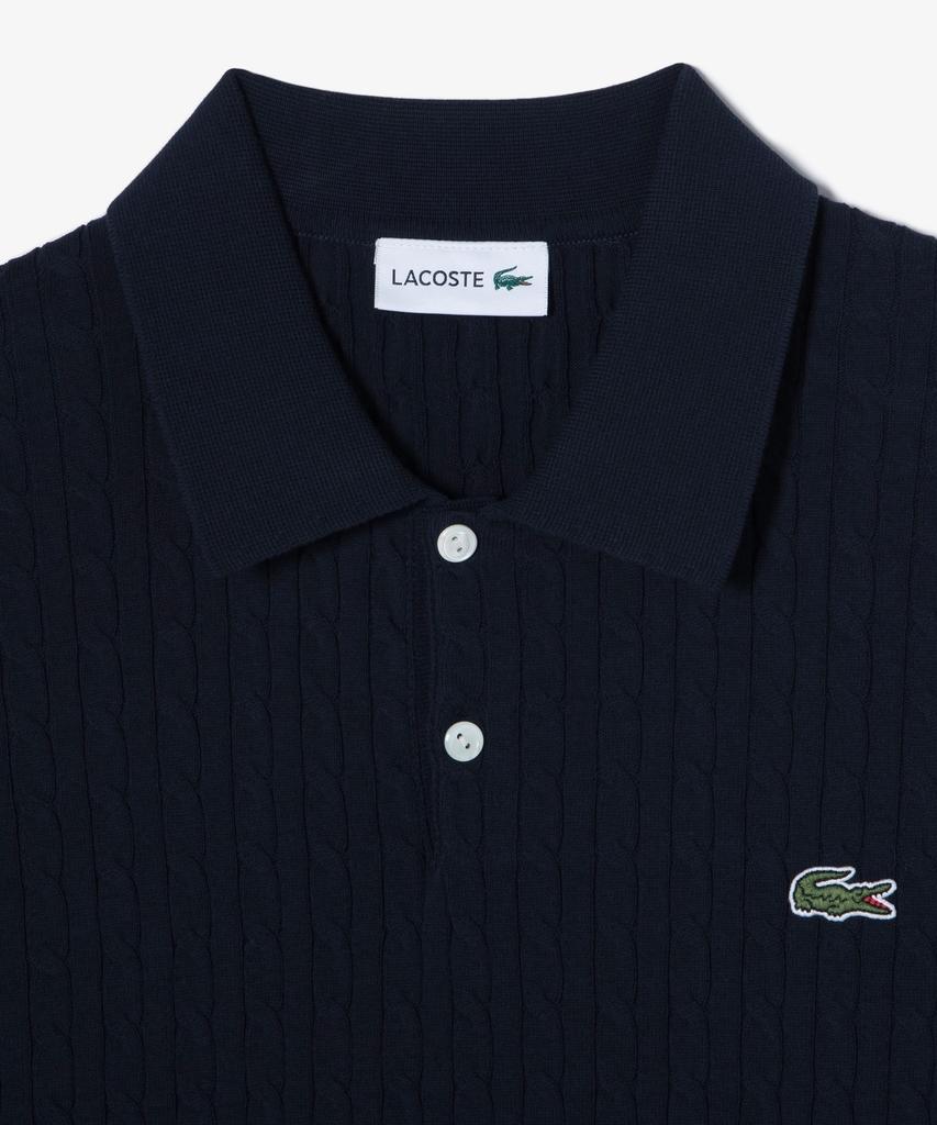 LACOSTE Мужской вязаный поло с коротким рукавом Ph368E-56G 166