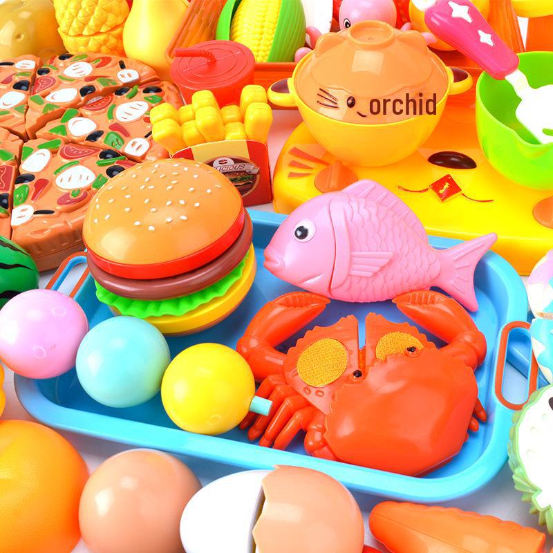 Детский набор для ролевых игр «Кухня» — Фрукты и овощи для мальчиков и девочек