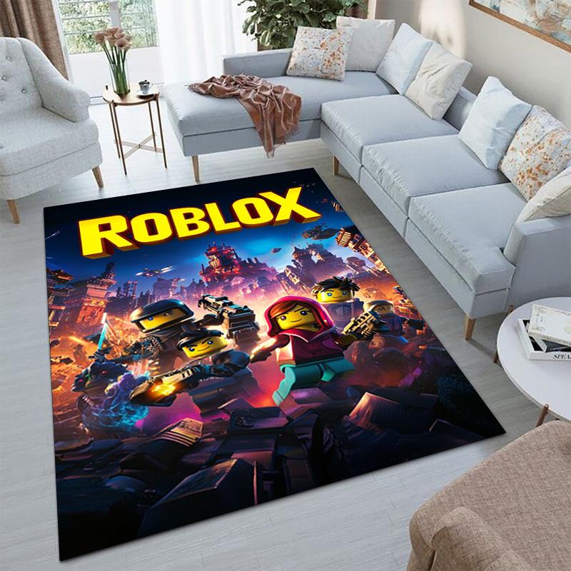 Roblox Home carpet Office Decorative Carpet For Living Room Bedroom Door Mat Floor Rug Computer Chair Area Rug