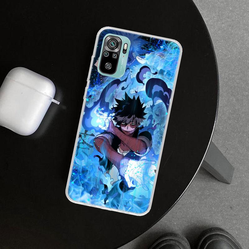 Чехол для телефона MHA Dabi Bnha для Xiaomi Redmi Note 15 14 13 12 11 Pro Plus 14S 12S 11S 11T 11E 10S 10 Индивидуальные Fundas Redmi