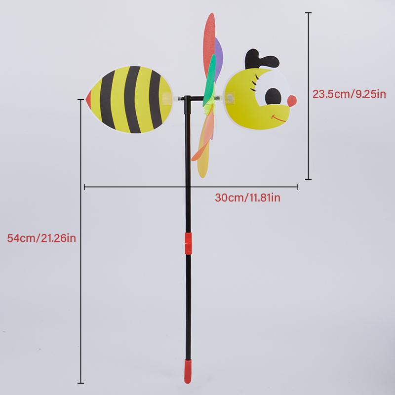 Sell 3D Large Animal Bee Windmill Wind Spinner Whirligig Yard Garden Decor