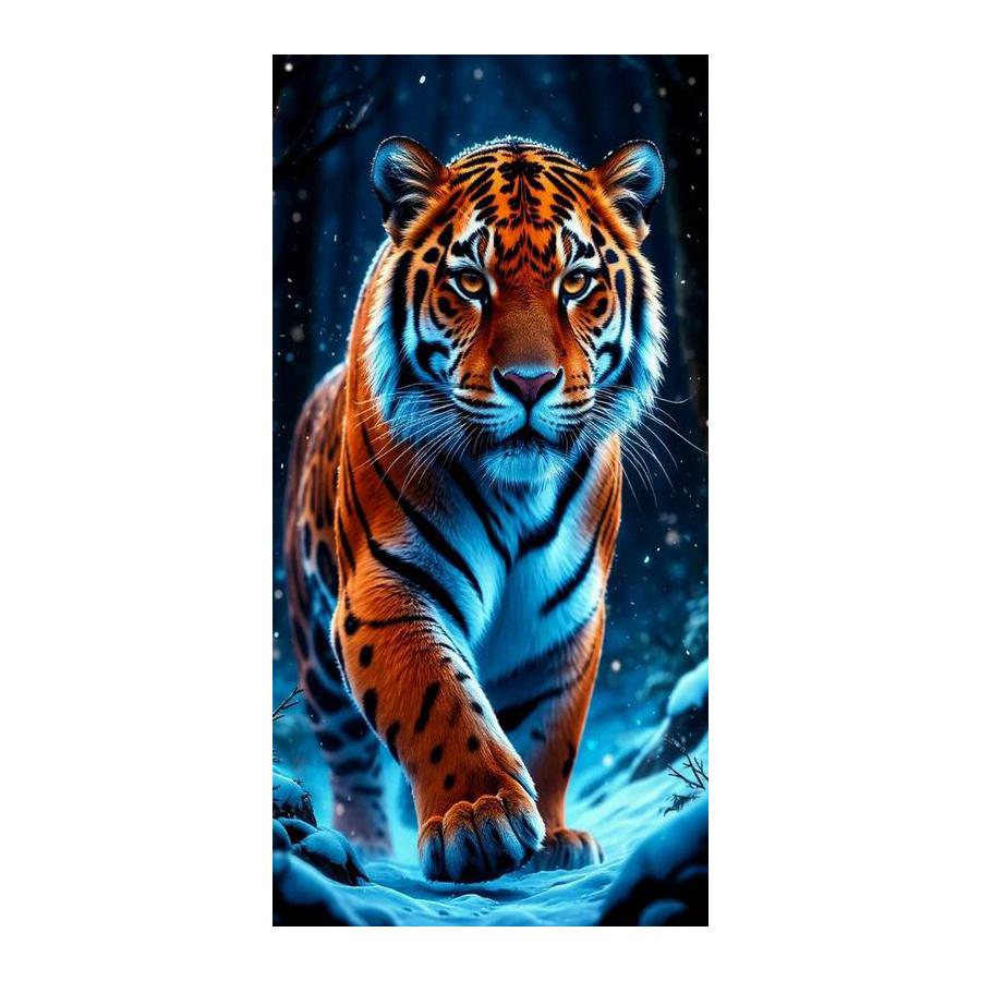 Tigers and Leopards Large Size Diamond Painting New Collection Wild Animals Diy Full Square Round Drill Rhinestone Embroidery Mosaic Cross Stitch Kits