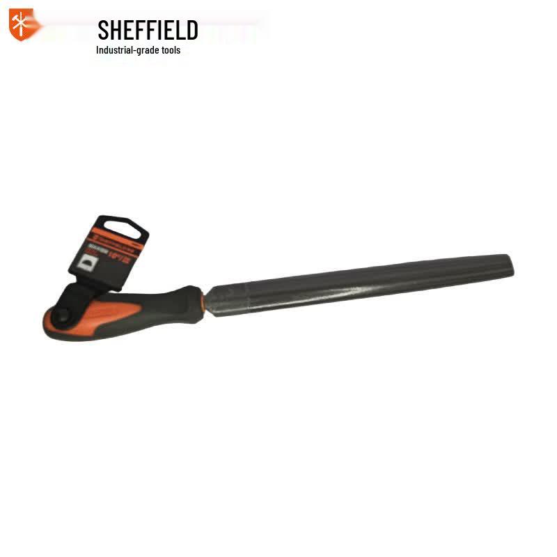 SHEFFIELD 10-inch Fine-Tooth Half-Round File