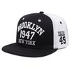 2026 Простая Креативная Новая Бейсболка BROOKLYN 1947 Вышитая Для Улицы Повседневная Кепка от Солнца С Плоским Козырьком Модная Хип-Хоп Кепка