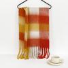 Mohair scarf solid color small sweet potato explosion warm medium and long scarf winter shawl scarf with European and American wholesale