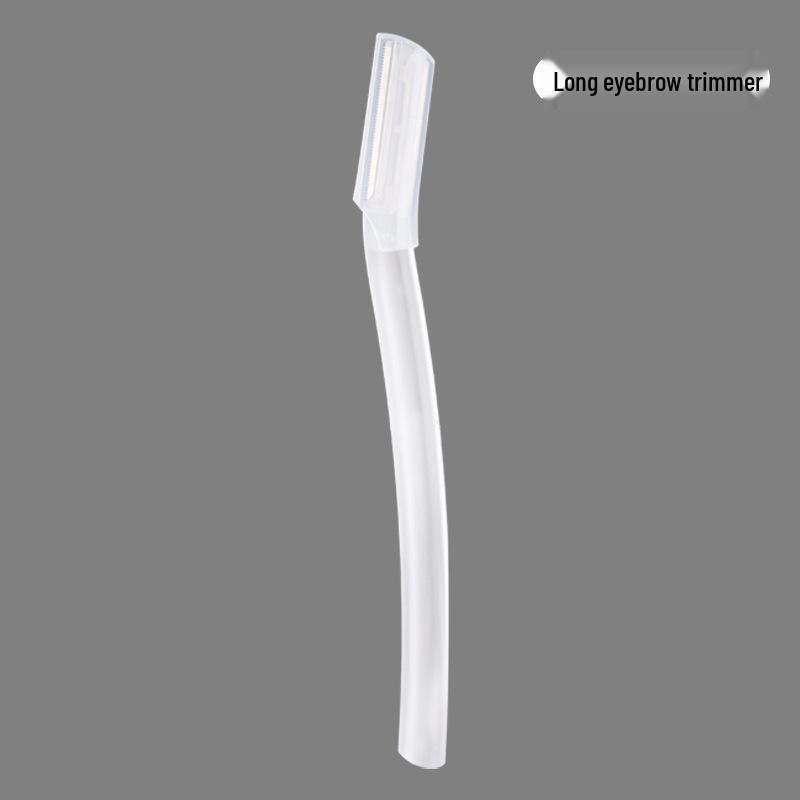 Портативный набор для стрижки бровей в форме полумесяца - Ножницы для красоты и триммер с защитой от царапин для начинающих