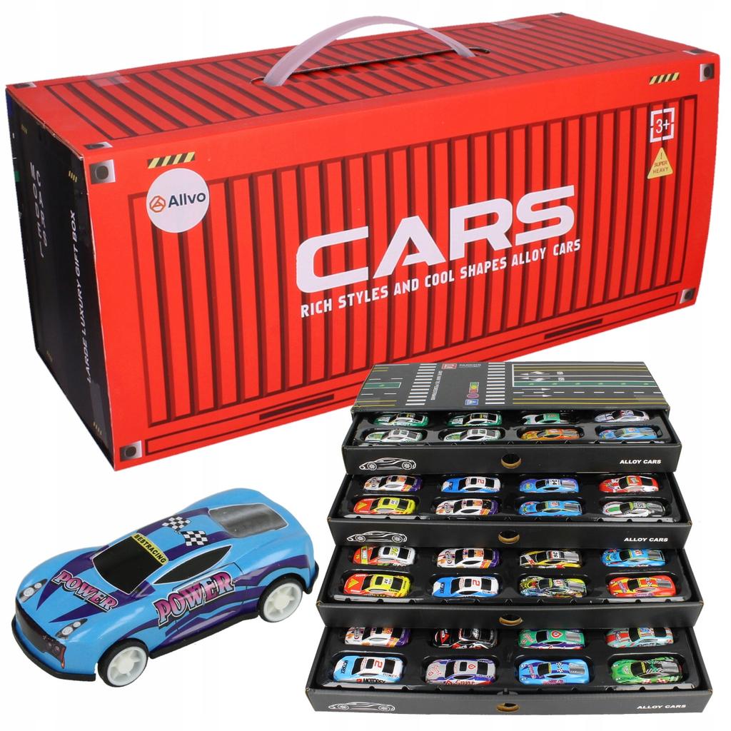 [PACZB] Set of 48 cars, springs, car with drive, cars, container Z3485