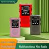 Высококачественное мини-радио с поддержкой нескольких диапазонов, Bluetooth, разъемом для наушников и функциями воспроизведения музыки/звонков