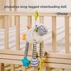 Lamb Character Baby Car Toy With Soft Plush Material For Sensory Development And Parentchild Interaction