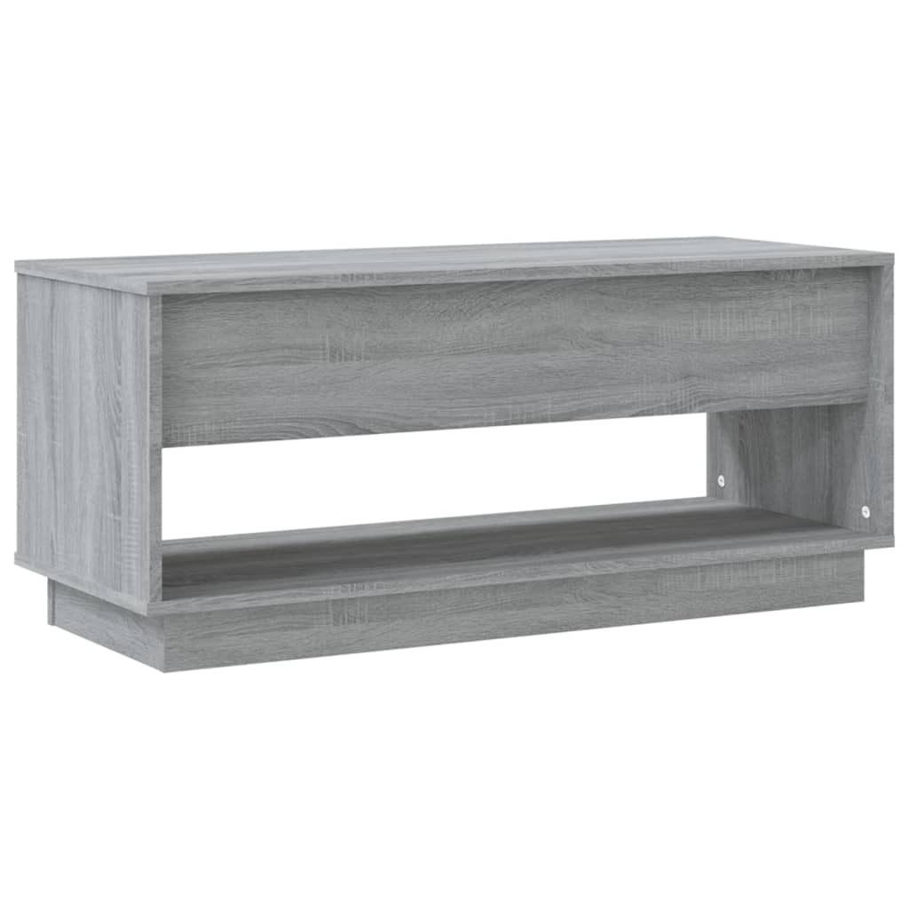 TV Stand in Grey Sonoma 102 x 41 x 44 cm Particleboard