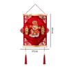 with Tassel Spring Festival Hanging Decoration Three-dimensional God of Wealth Pendant  Home