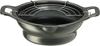 Takagi Metal Tiered Enamel Tempura Induction Black TP-22D Pot, Compatible, 22cm,