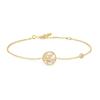 ANIA HAIE Gold Star Mother-of-Pearl 925 Silver Bracelet B065-02G
