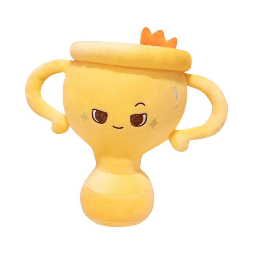 Simulation Trophy Shape Plush Doll PP Cotton Stuffed Animal Plush Toys New Year