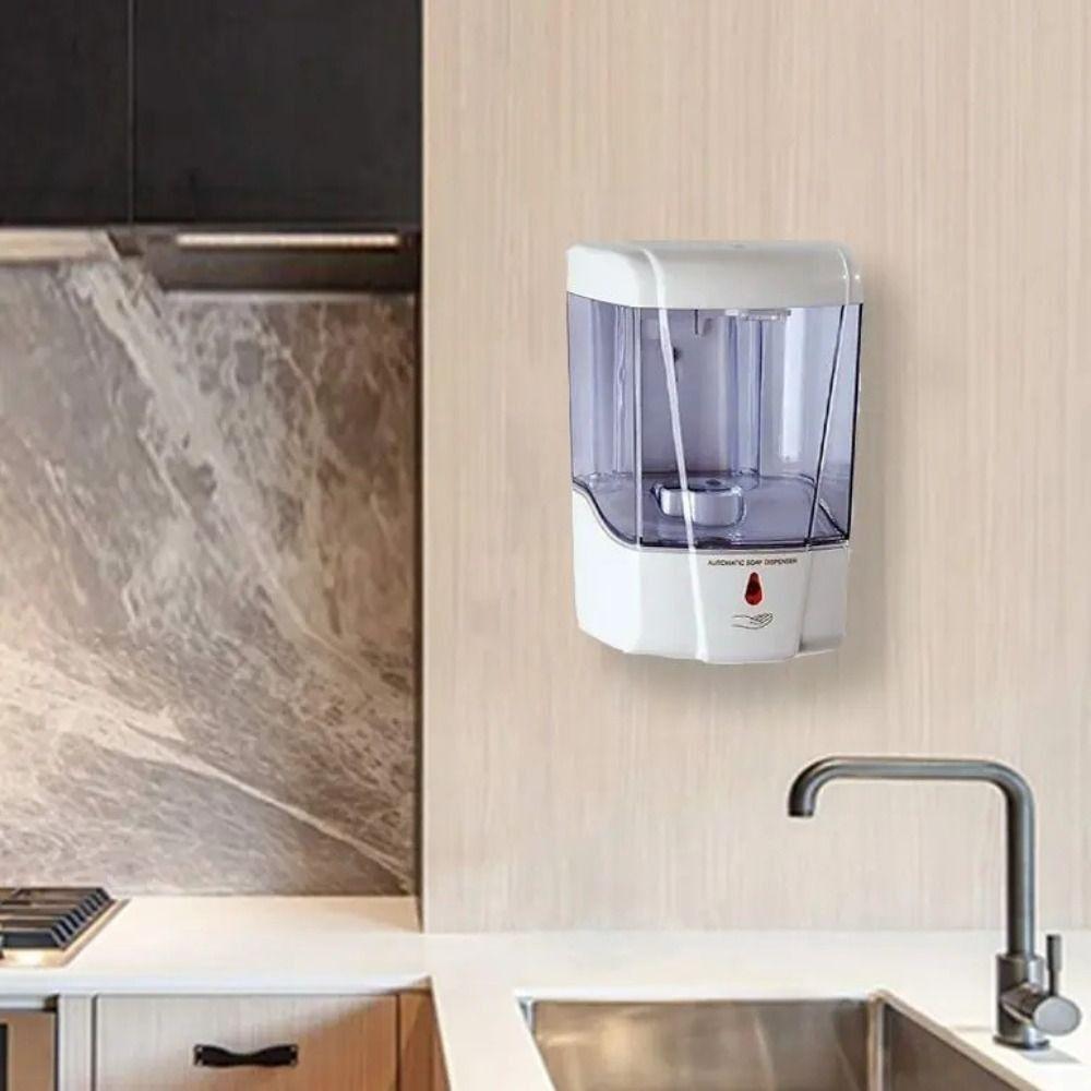 Спрей/лосьон Бутылка Диспенсер для мыла для рук 700 мл Индукционный Дезинфицирующее средство для рук Машина Ванная комната