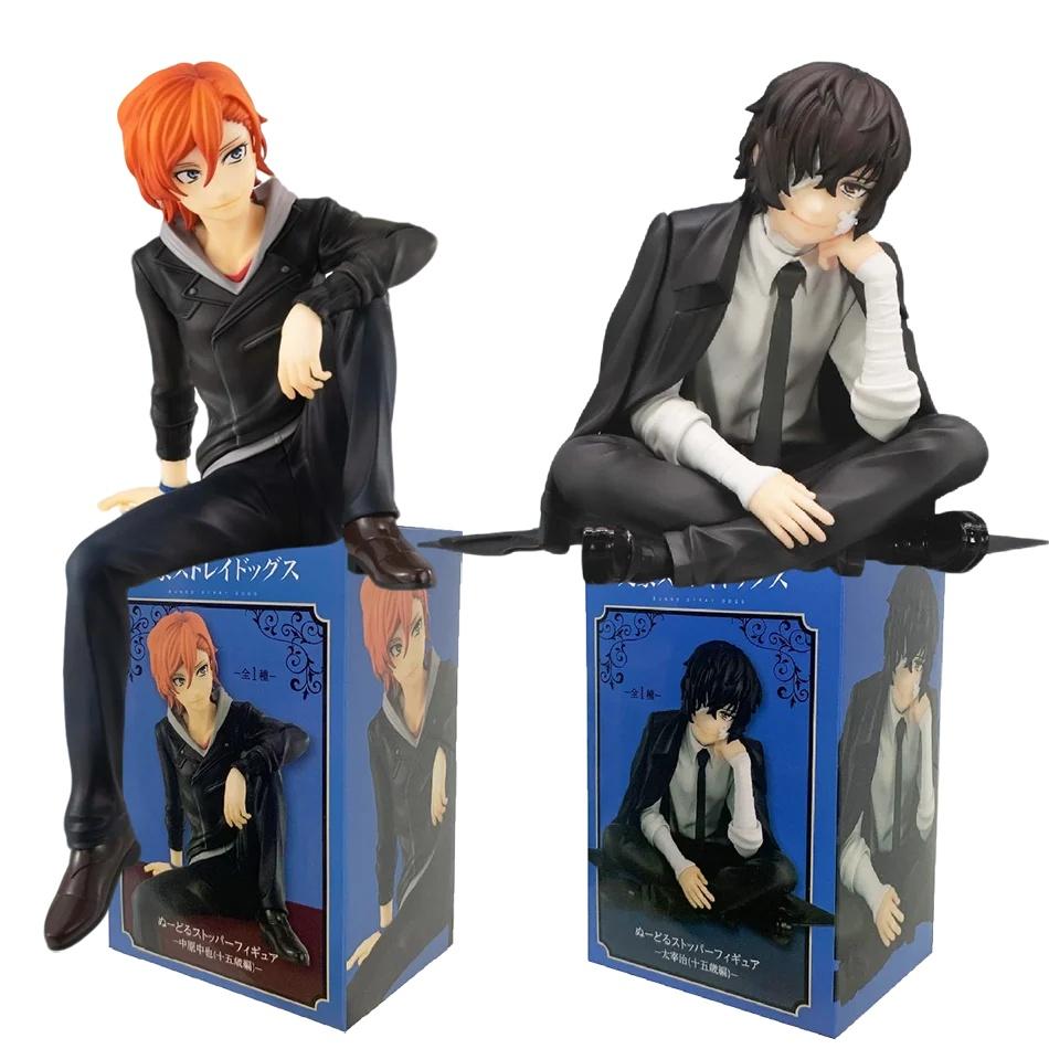Bungo Stray Dogs Дазай Осаму и Накахара Чуя Аниме Фигурка Экшн-модели Коллекция Подарок на День Рождения Японская Периферия