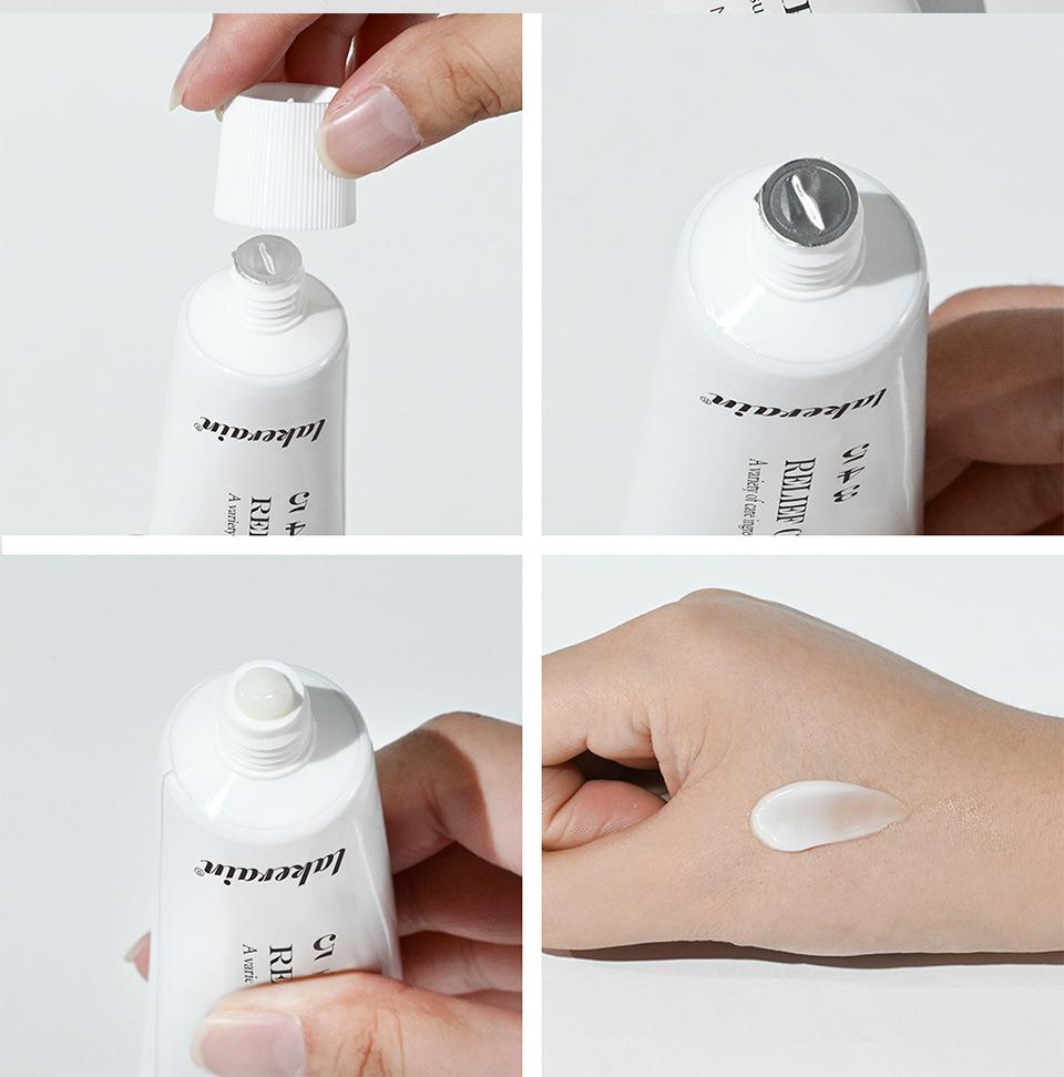 345 Relief Cream Комплексное решение проблем кожи Анти-сахар и антиоксидант Осветляющий кожу Уменьшение следов акне Увлажняющий