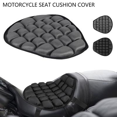 Подушка для сиденья мотоцикла 3D Moto Air Подушка для сиденья Охлаждающая подушка для велосипедного круизера Туристический коврик для седла Чехол для сиденья для езды