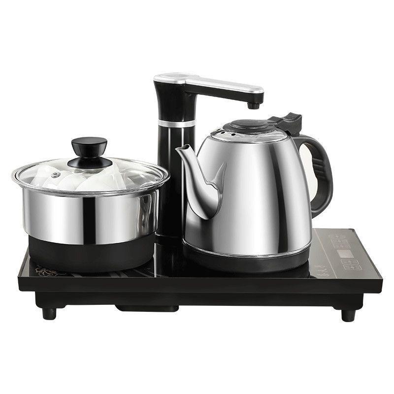 Automatic Electric Kettle & Tea Set: Boil Water, Make Tea, Integrated Pump & Heat Preservation