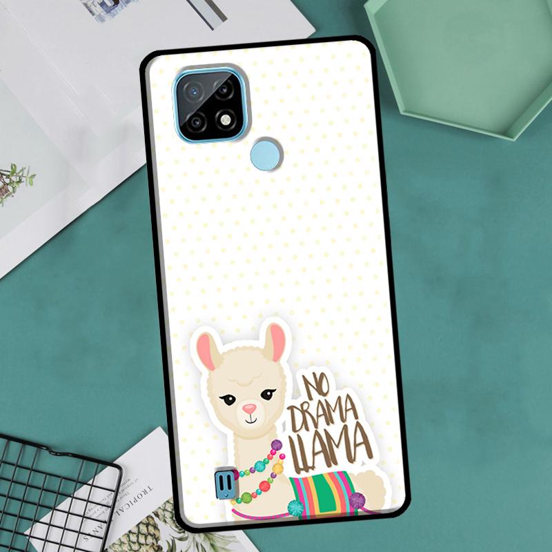 Лама Лама Альпаки Для OnePlus 10 Pro 9 Pro 8T 9R Nord2 Чехол Для Realme 9 8 Pro 8i 9i C35 GT Neo 2 3 Master