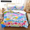 3D Kawaii Аниме Хирогару Скай! Комплект постельного белья Pretty Cure Single Twin Full Queen King Size Bed Set Adult Kid Bedroom Duvetcover Sets