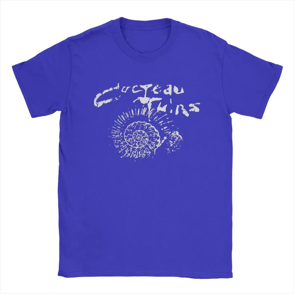 Men Cocteau Twins Wave T Shirts Cotton Clothes Leisure Short Sleeve Round Collar Tee Shirt Printed T-Shirt