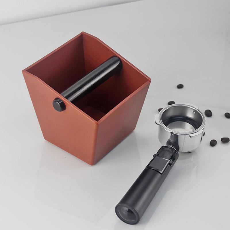 800 мл ABS Ведро для кофейной гущи Espresso Knock Box Мусорное ведро для кофейных отходов со съемной трамбовкой Аксессуары для кофемашин Бариста